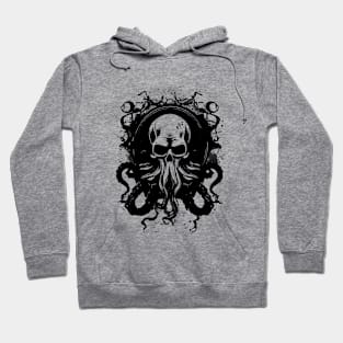 skull face octopus Hoodie